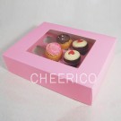 12 Pink Cupcake Window Box ($4.30/pc x 25 units)