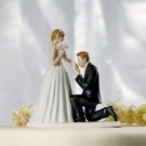 Cinderella Moment Wedding Cake Topper 
